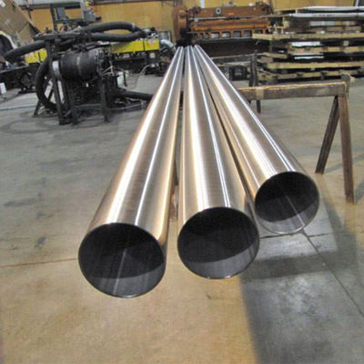لوله های فولادی ضد زنگ جوش داده شده سطح لهستانی روشن 201 202 304 304L 316 100mm-6000m