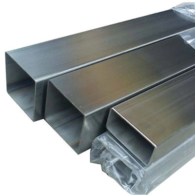 لوله مربع فولادی ضد زنگ برای تزئینات Ss 316 Ss 304 Ss 201 400