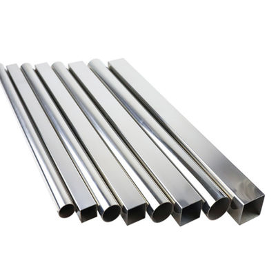 لوله مربعی فولاد ضد زنگ ASTM A270 A554 SS304 316L 316 310S 201 Inox SS Seamless Tube