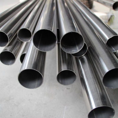 لوله های فولادی ضد زنگ جوش داده شده سطح لهستانی روشن 201 202 304 304L 316 100mm-6000m