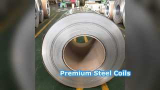 201 304 321 کویل های فولادی ضد زنگ 0.1-3 میلی متر